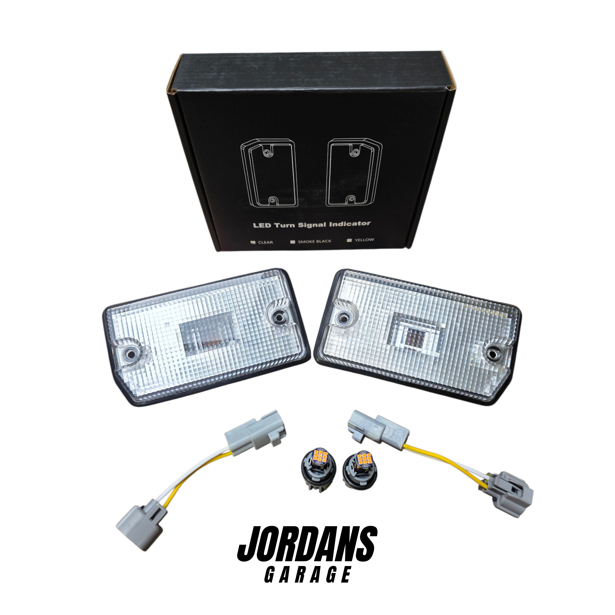 Toyota LandCruiser 70 Series LED Side Indicators (09/2022–2025) – Smoked & Clear