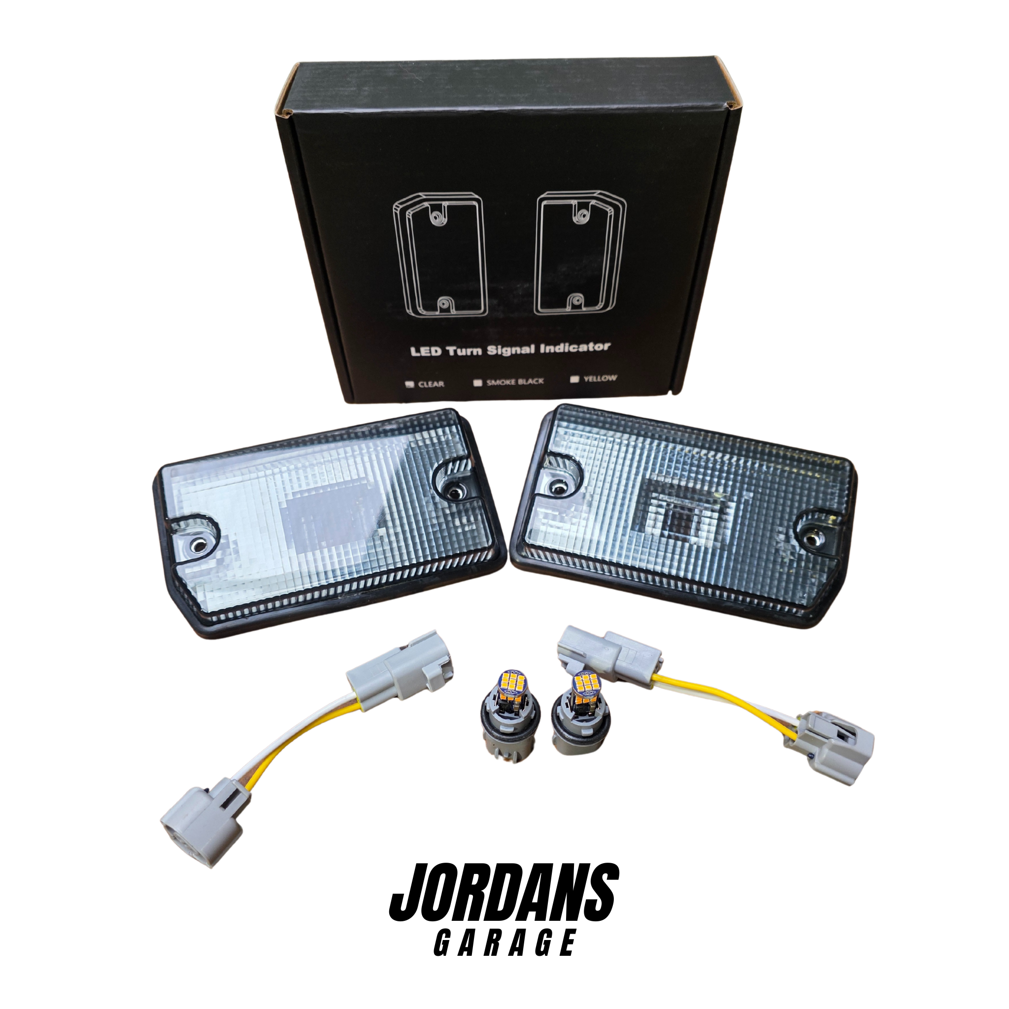 Toyota LandCruiser 70 Series LED Side Indicators (09/2022–2025) – Smoked & Clear