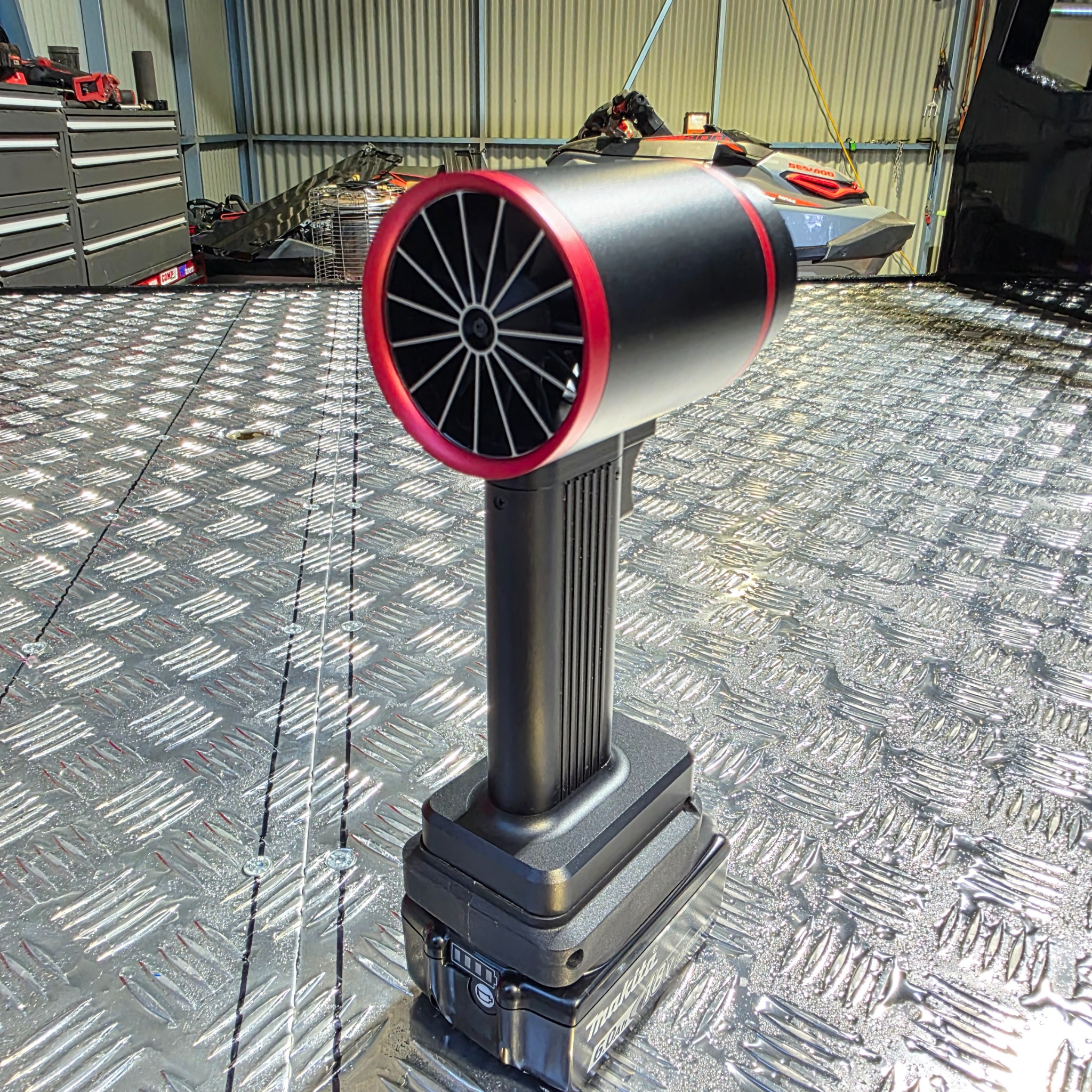 21V Alloy Turbo Blower – High-Velocity, Heavy-Duty Power