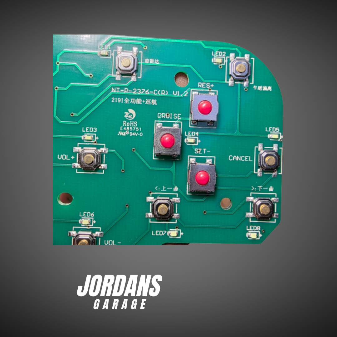 LC70 AUTOSTRADA PCB MOD + CORE FEE 300 SERIES STEERING WHEEL 8 PIN PCB ONLY