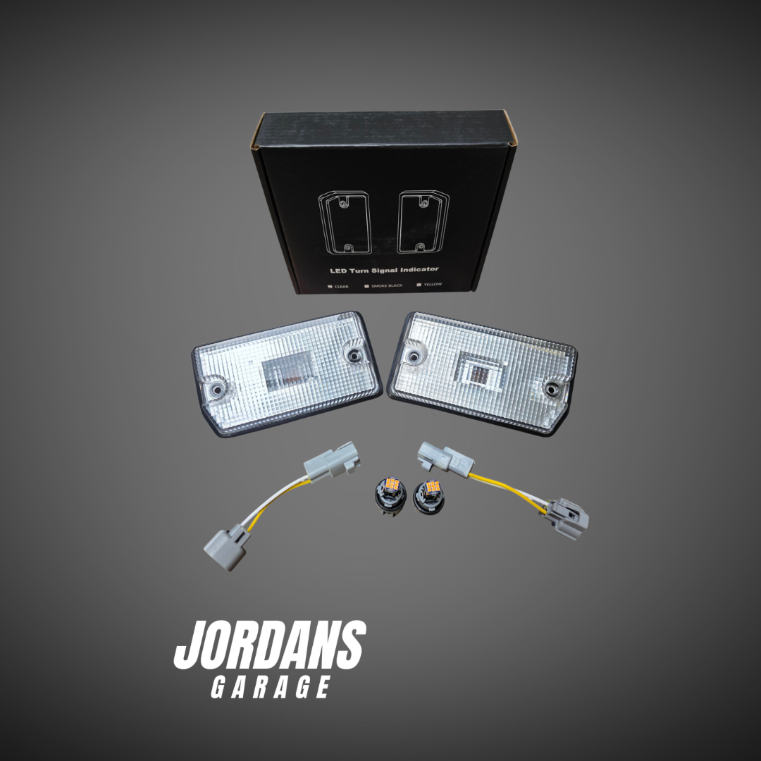 Toyota LandCruiser 70 Series LED Side Indicators (09/2022–2025) – Smoked & Clear