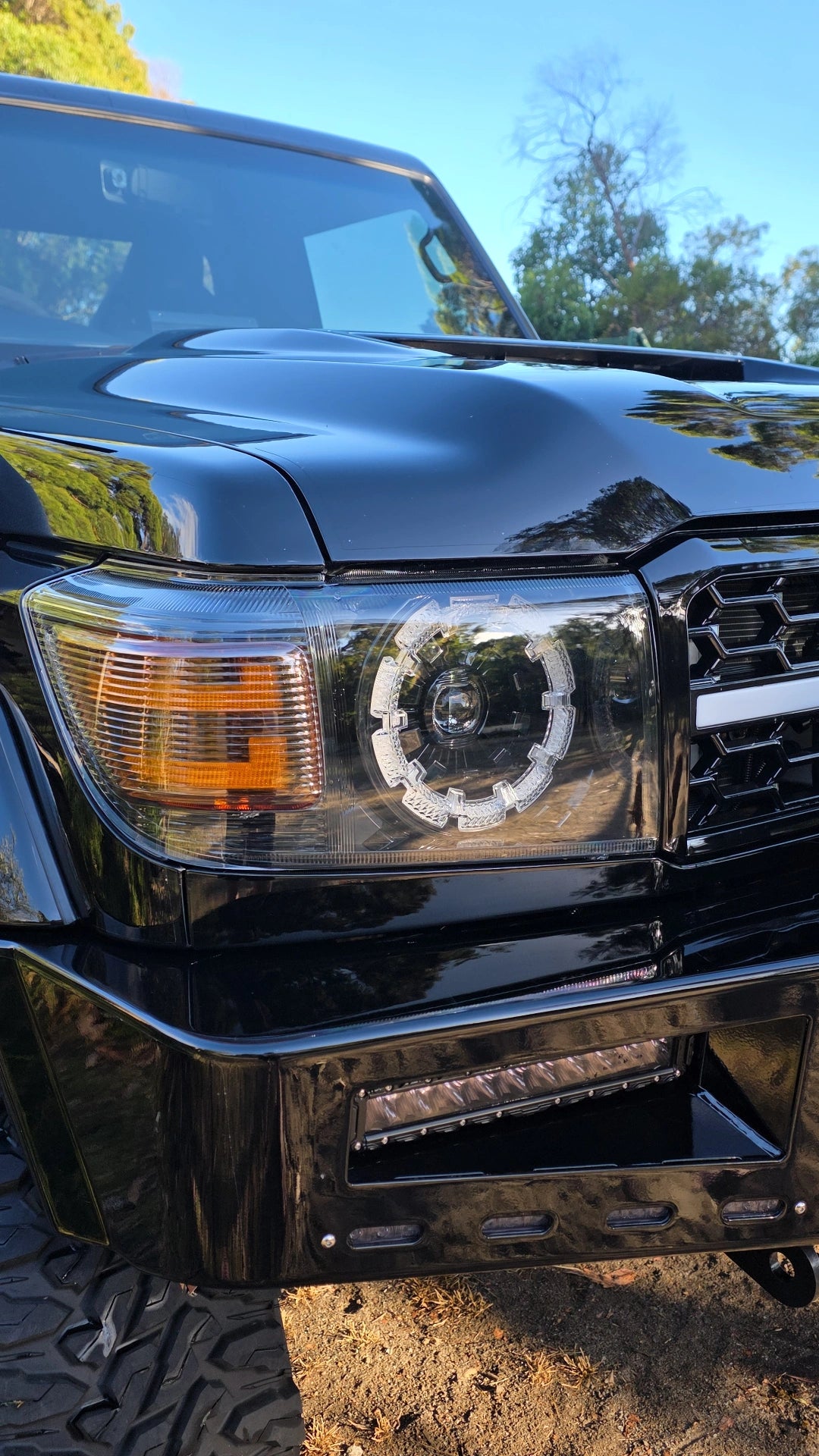 2007 - 2023 LANDCRUISER 70 HEADLIGHT UPGRADE DRL