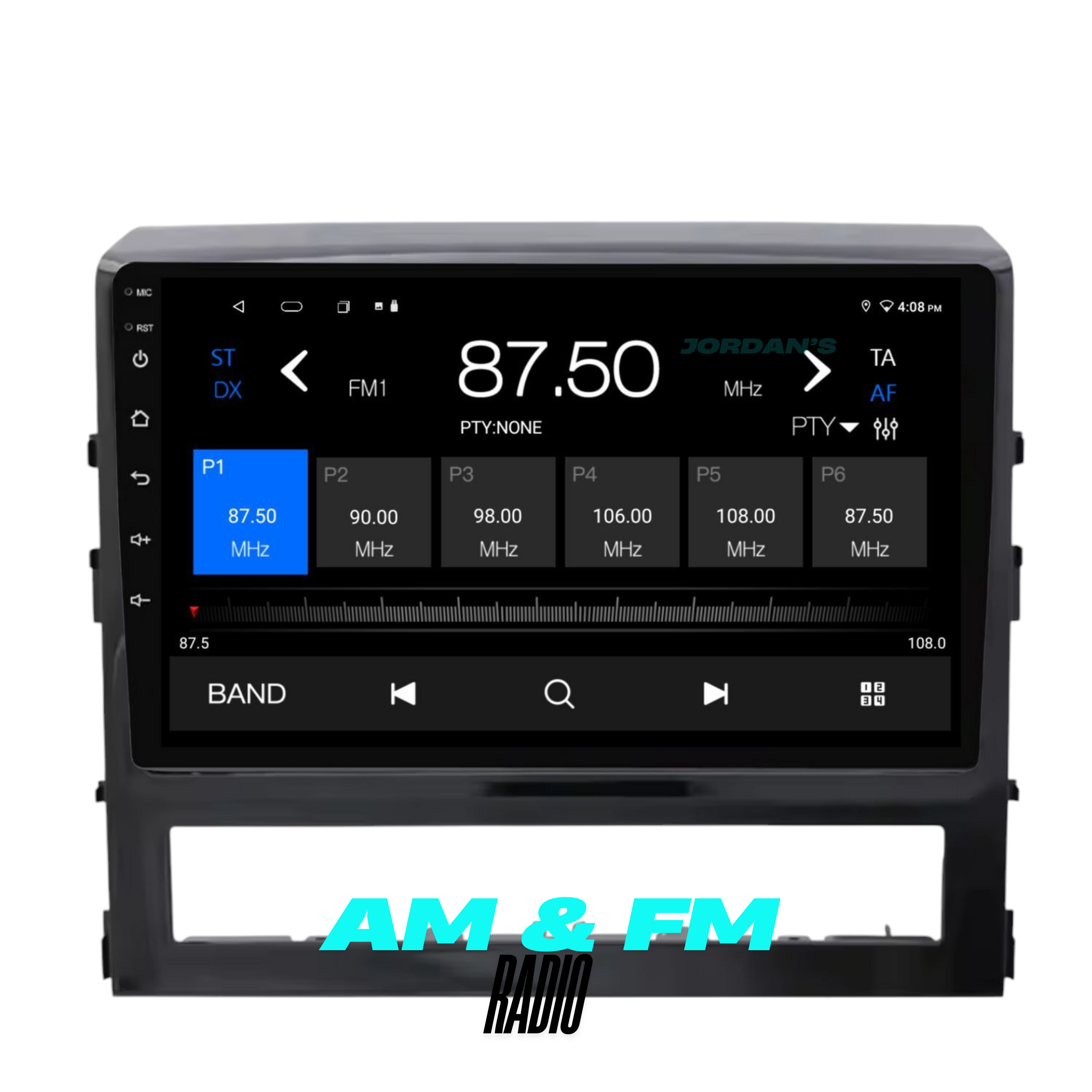 Toyota Landcruiser 200 Series GXL (2016-2020) Plug & Play Head Unit Upgrade Kit: with Wireless & Wired Apple CarPlay & Android Auto