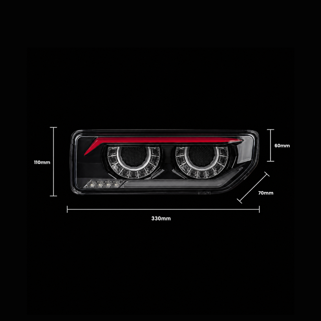Universal Angry Eye Tail Lights LED