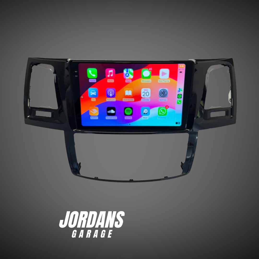 Apple Carplay Head Unit suitable for use with Toyota Hilux N70 2005-2015