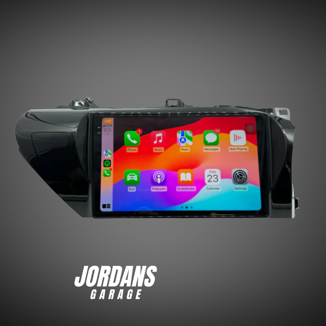 Apple Carplay Head Unit suitable for use with Toyota Hilux N80 2015-2023 10.1 Inch