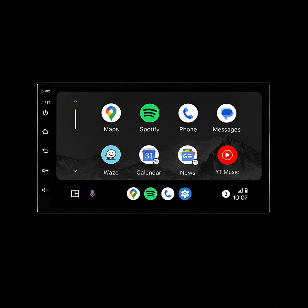 Toyota LandCruiser 79 Series head unit with Apple CarPlay and Android Auto - main product image