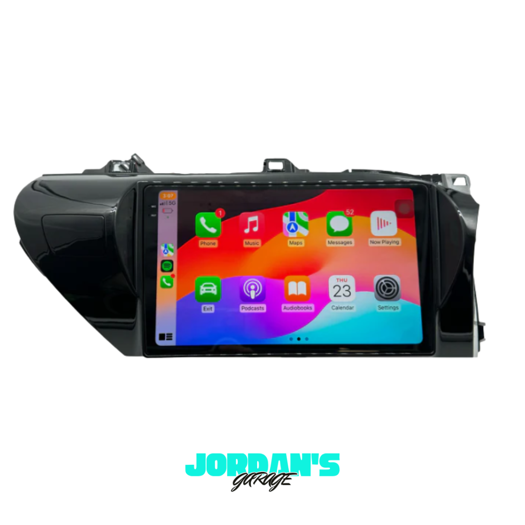 Apple Carplay Head Unit suitable for use with Toyota Hilux N80 2015-2023 10.1 Inch