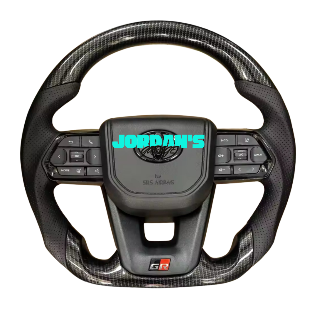 TOYOTA LANDCRUISER SERIES STEERING WHEEL UPGRADE