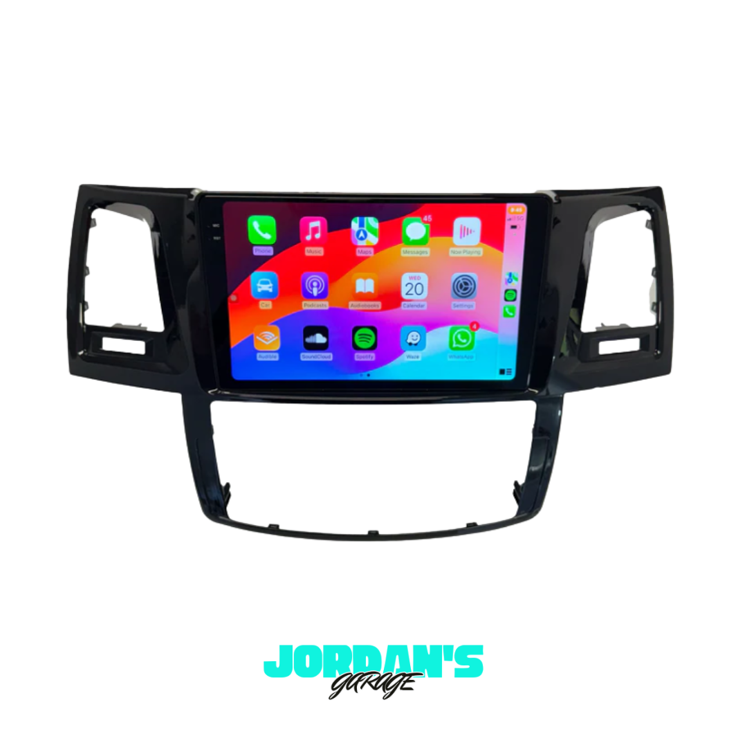 Apple Carplay Head Unit suitable for use with Toyota Hilux N70 2005-2015