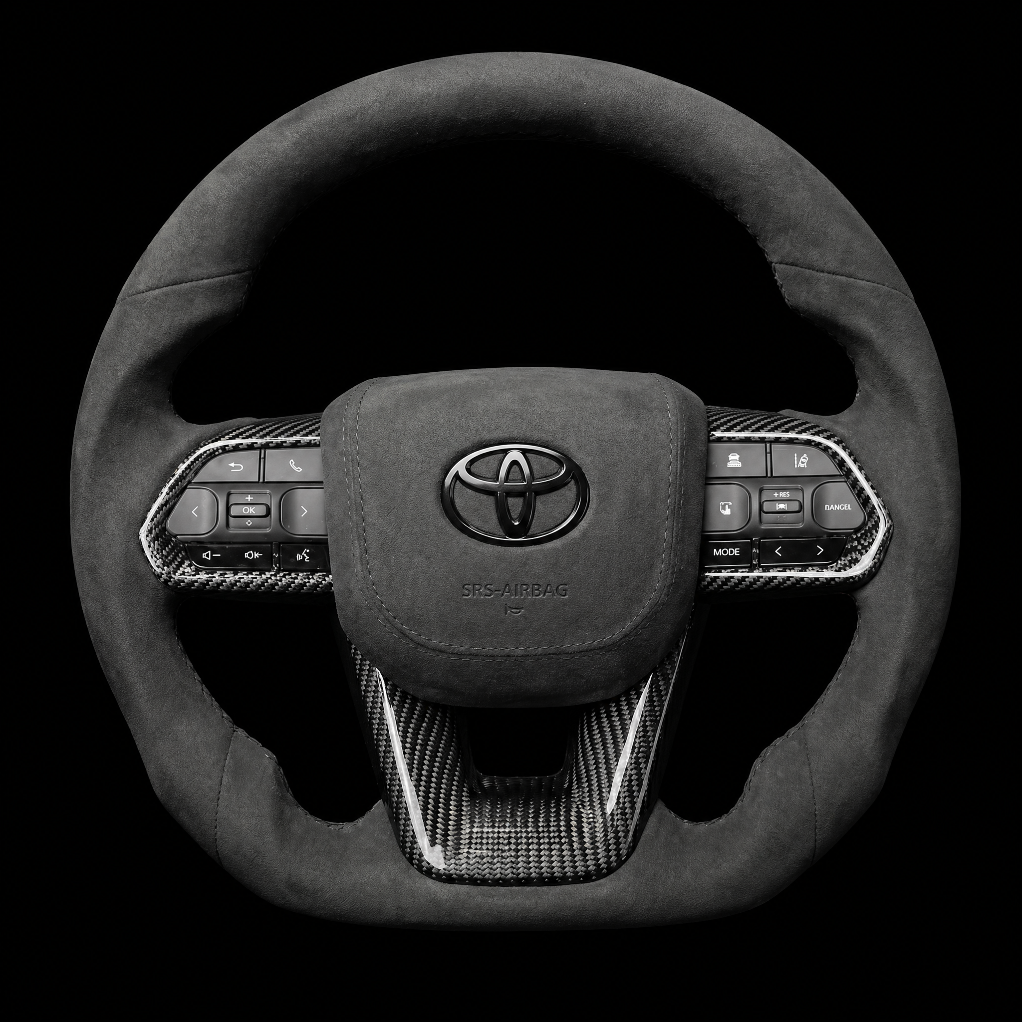 TOYOTA LANDCRUISER CUSTOM STEERING WHEEL