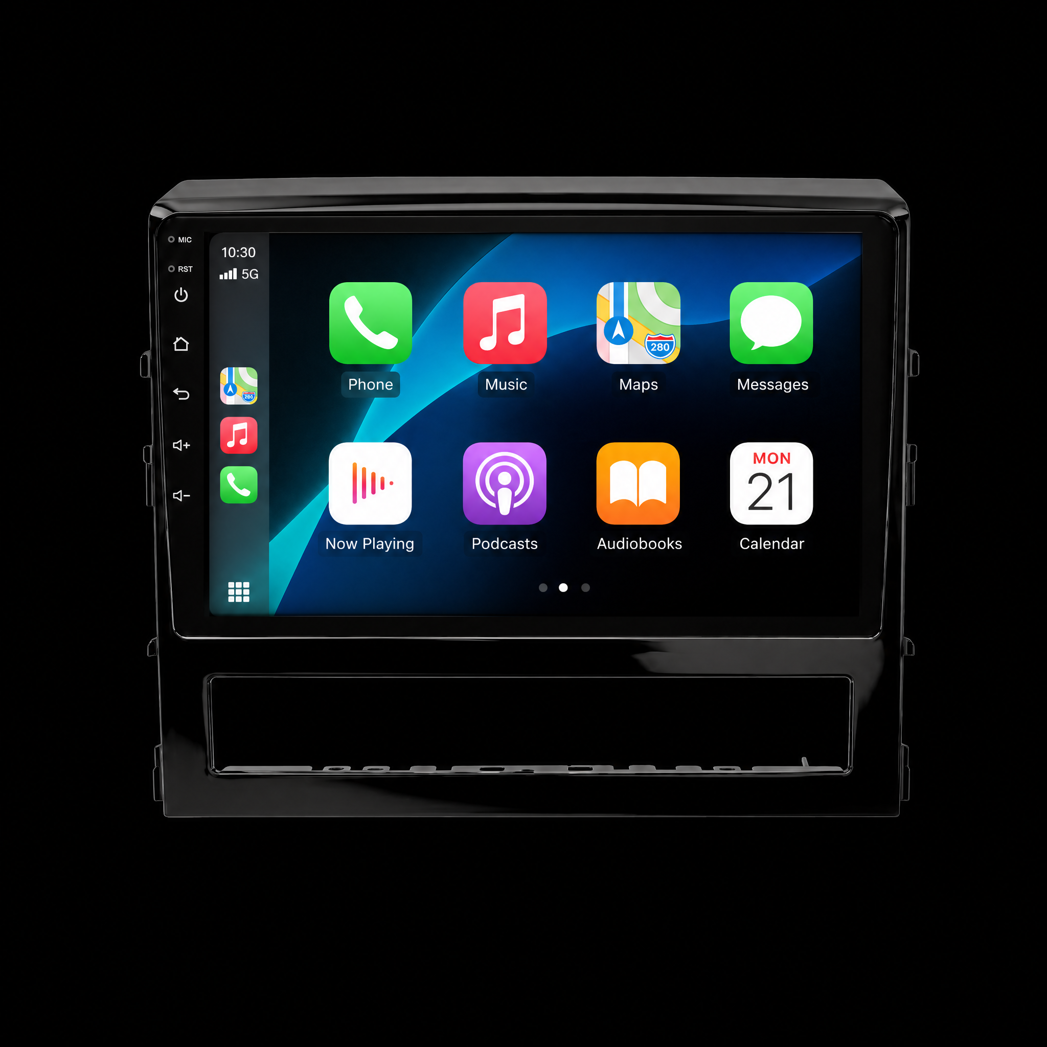 Toyota Landcruiser 200 Series GXL (2016-2020) Plug & Play Head Unit Upgrade Kit: with Wireless & Wired Apple CarPlay & Android Auto