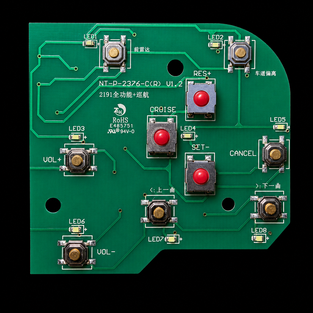 LC70 AUTOSTRADA PCB MOD + CORE FEE 300 SERIES STEERING WHEEL 8 PIN PCB ONLY