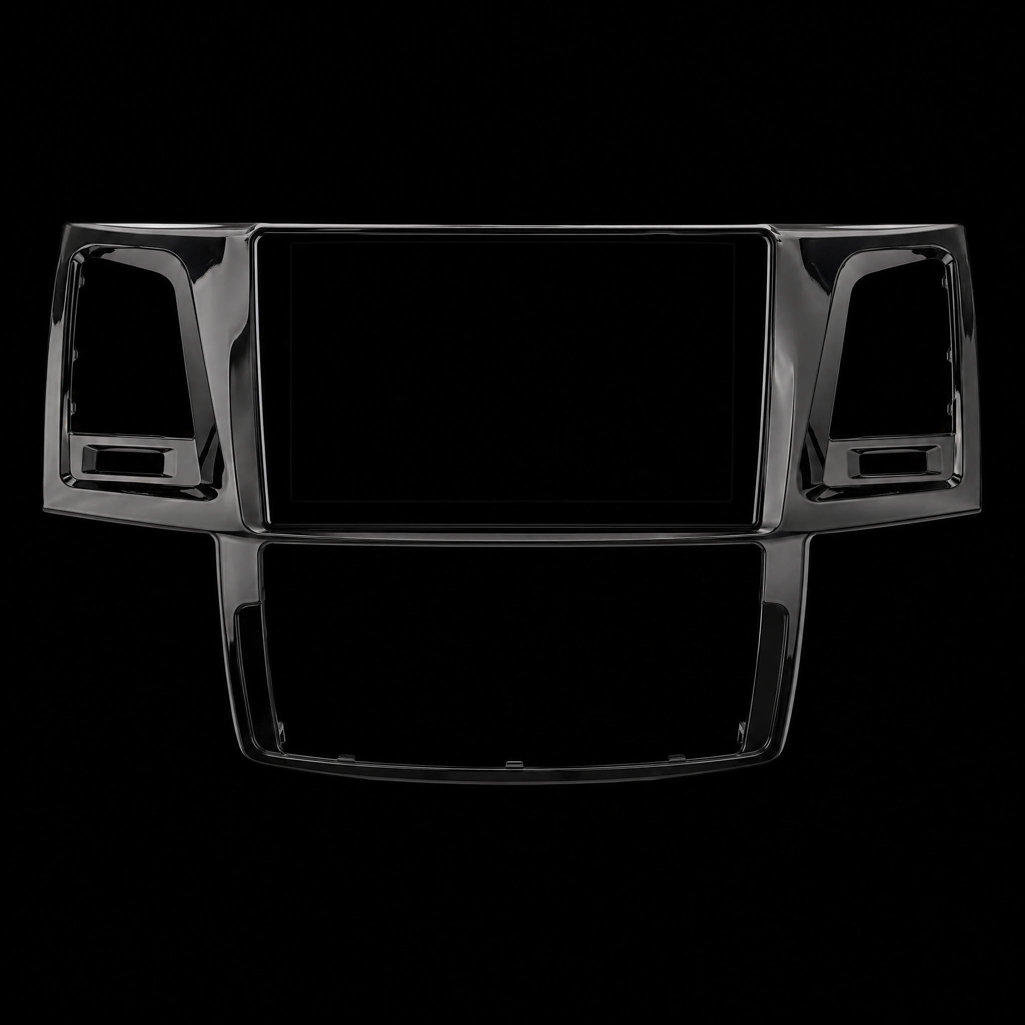 Apple Carplay Head Unit suitable for use with Toyota Hilux N70 2005-2015 FITS ALL MODELS DIAL & CLIMATE ADAPTERS INCLUDED