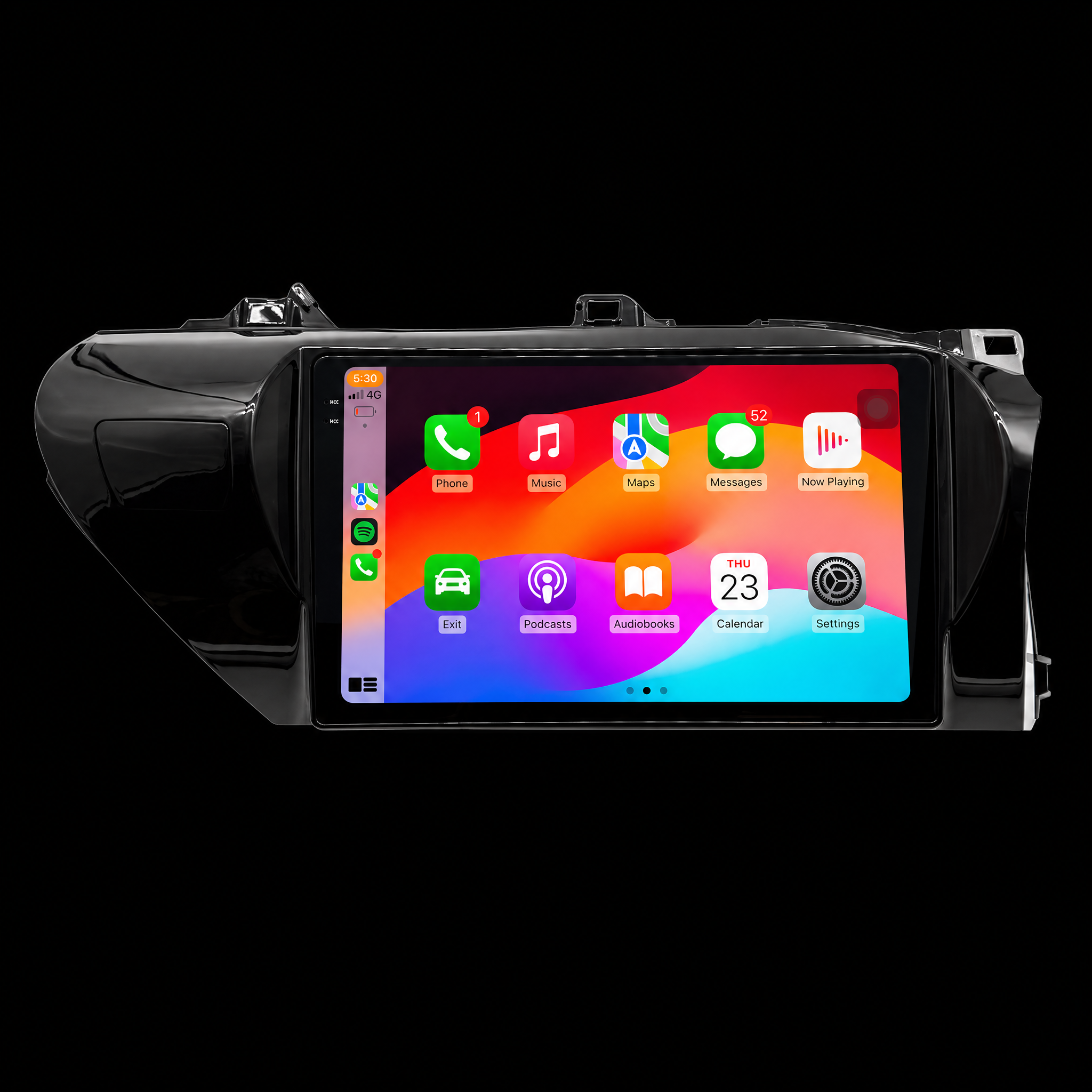 Apple Carplay Head Unit suitable for use with Toyota Hilux N80 2015-2023 10.1 Inch