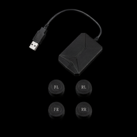 TPMS USB Tire Pressure Monitor System (4 External sensors) for Android head units
