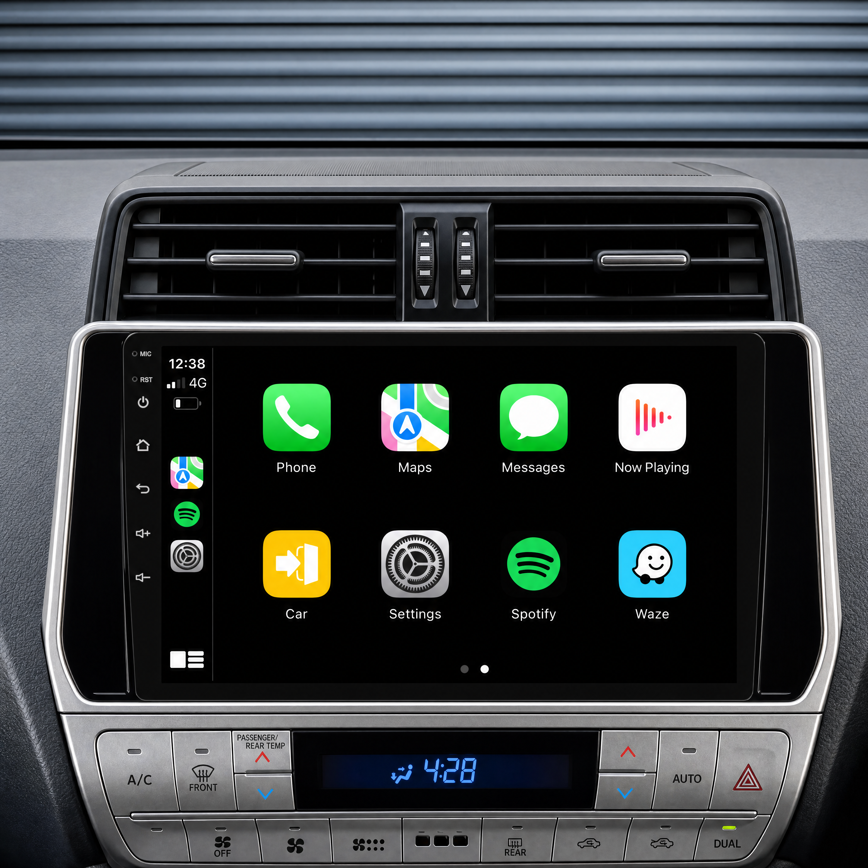 Toyota Prado 2018-2024 150 Series Wireless CarPlay Headunit 13.3" PLUG & PLAY